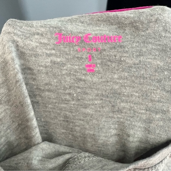 Juicy Couture Sport Grey Short Sleeve Shirt - Picture 7 of 7